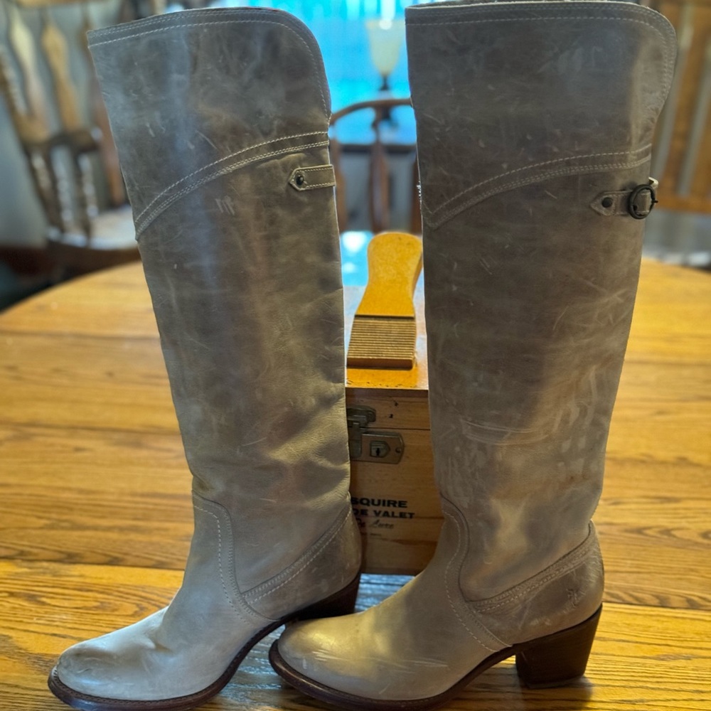 Frye over the knee boot